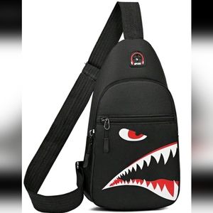 NEW! SHARK TRAVEL POUCH BAG